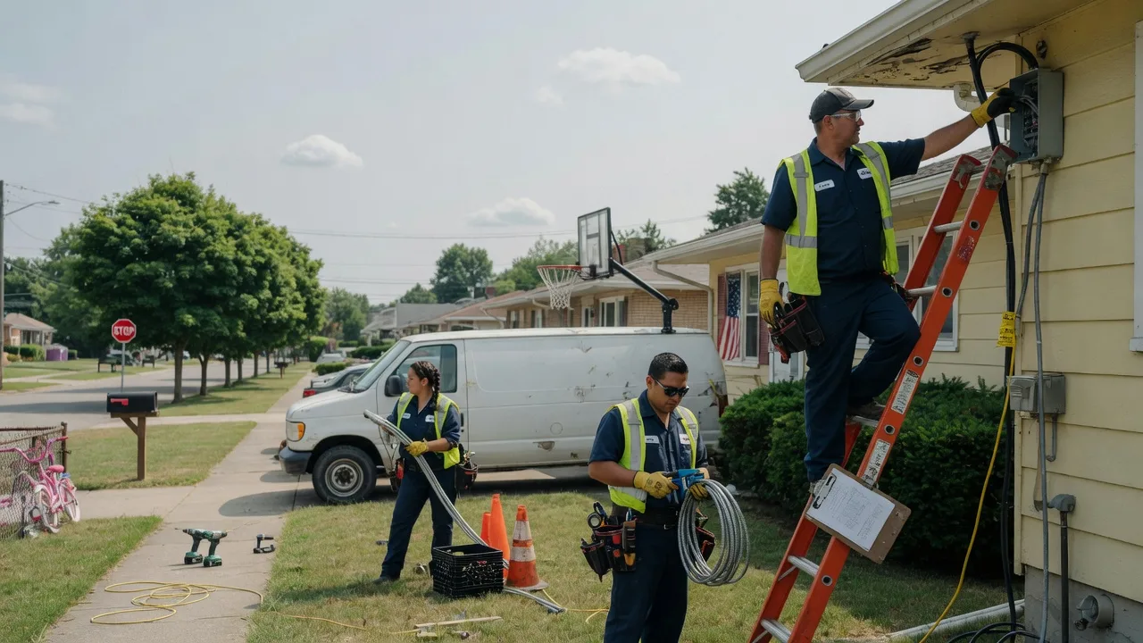Licensed Electrician in Oakford, IL near me